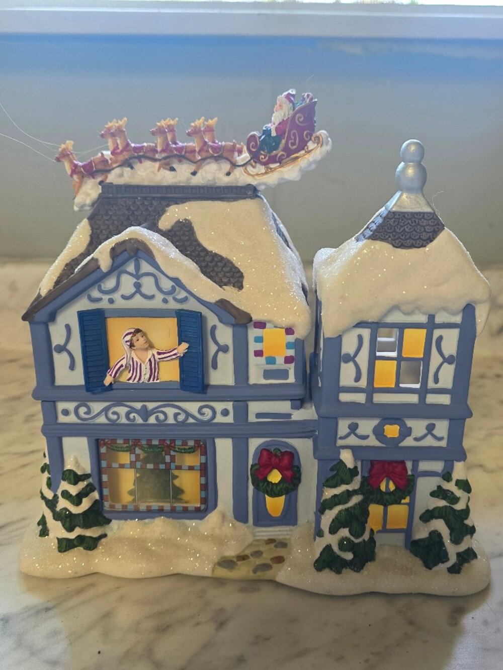 Night Before Christmas Music Box
